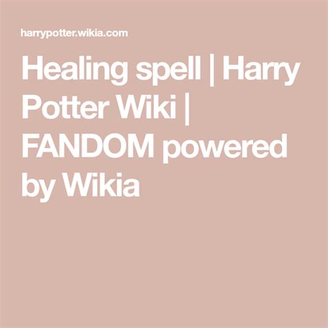 Healing spell | Healing spells, Healing, Spelling