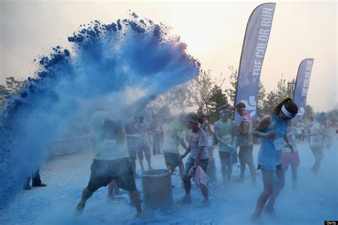 Beijing's Color Run Photos Will Make Your Day | HuffPost