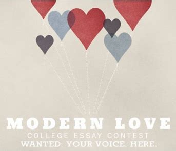 Deadline Approaches for Modern Love College Essay Contest | Poets and ...