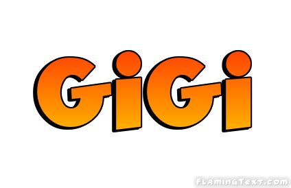 GiGi Logo | Free Name Design Tool from Flaming Text