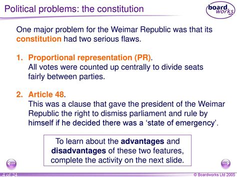 The Weimar Republic and its Reasons for Failure - ppt download