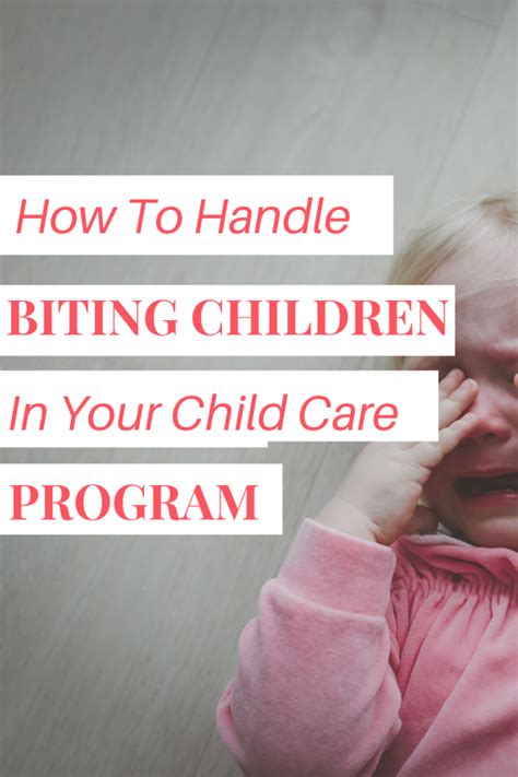 How To Handle Biting Children In Your Child Care Program — Daycare Studio