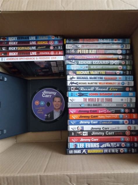 27 Stand-Up Comedy DVDs (Ricky Gervais, Lee Evans, Peter Kay, Michael ...