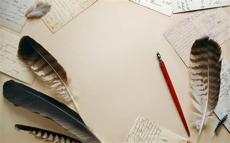 3840x2400 Wallpaper vintage, pens, writing, paper | Vintage pens, Feather wallpaper, Paper wallpaper