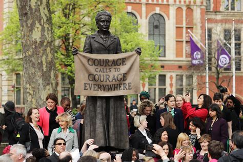 Suffragist Millicent Garrett Fawcett the first woman to be honoured ...