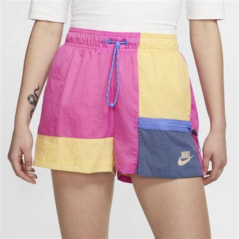 Nike Synthetic Sportswear Icon Clash Shorts in Pink - Lyst