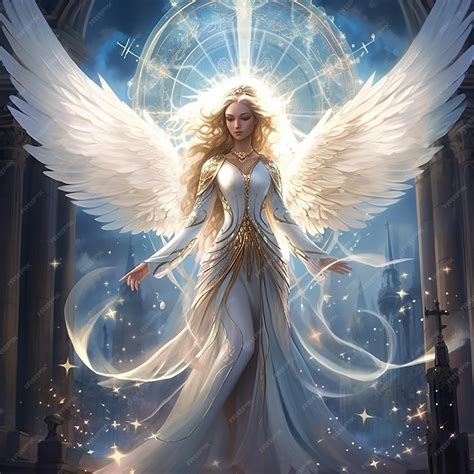 Premium Photo | Guardian Angel of Heaven Description Create an image of ...