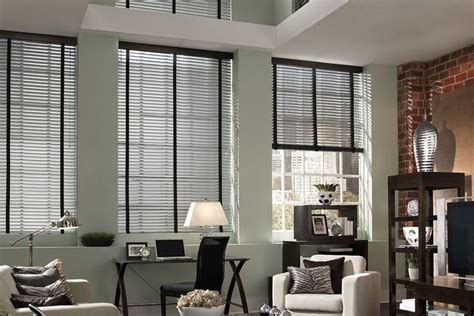 Aluminum Blinds For A Modern Urban Design | Aluminum blinds, Window treatments living room ...