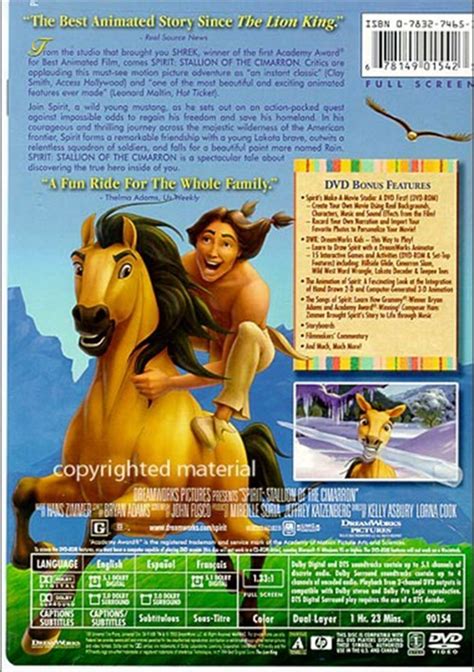 Dvd Spirit Stallion Of The Cimarron / El Corcel Indomable | 365cine