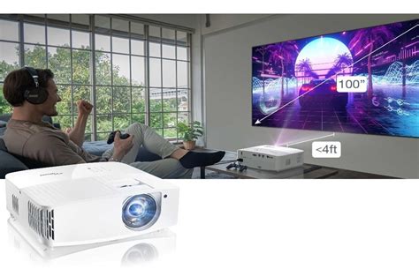 Optoma debuts short throw 4K movie and gaming projector • Home Theater ...