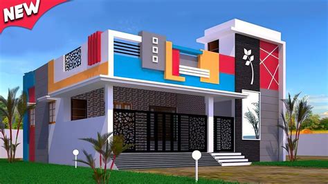 Most Beautiful Single Floor House Elevation Designs | Simple Indian ...