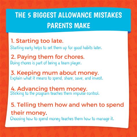 Giving allowance can be a great tool to teach kids about money management and accountability ...