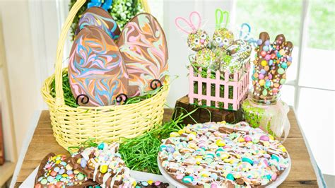 Chocolate Easter Egg with Pastel Swirls | Home & Family