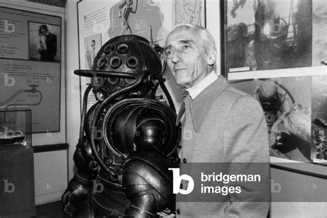 Image of Jacques Yves Cousteau (Captain Cousteau) and A 1882 Deep-Sea ...