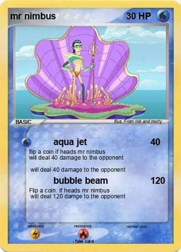 Pokémon mr nimbus - aqua jet - My Pokemon Card