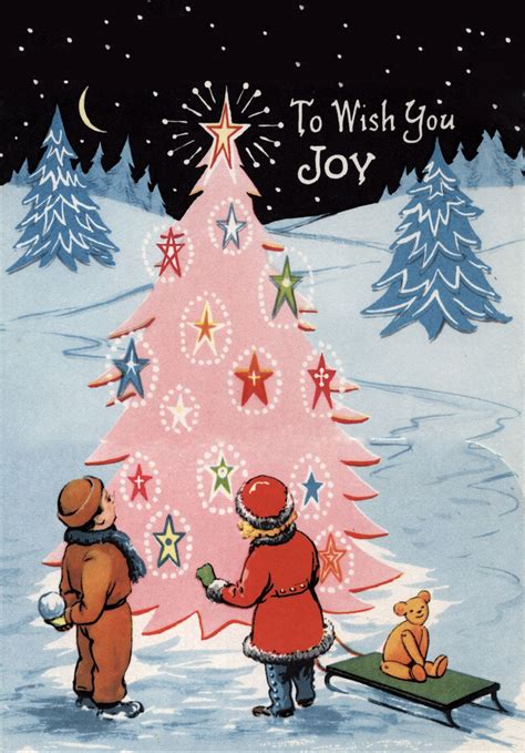 Vintage Tree Christmas Cards | Save the Children Shop