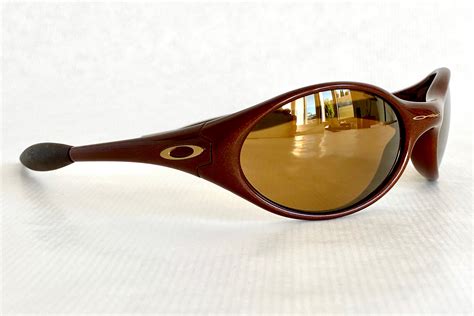 Reserved for Alex /// 1996 Oakley Eye Jacket Corten Gold Iridium Vintage Sunglasses – Full Set ...