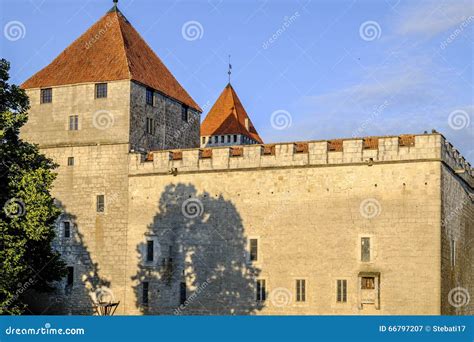 Kuressaare, Saaremaa Island, Estonia, Europe, the Castle Editorial Photography - Image of view ...