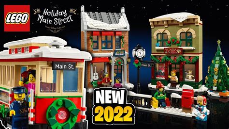 LEGO Holiday Main Street Winter Village Set 2022 OFFICIALLY Revealed ...