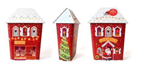 M&S Christmas Biscuit Tins on Behance