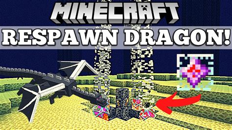 How To Respawn The Ender Dragon Minecraft - YouTube