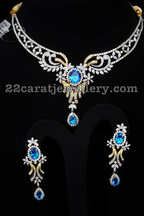 Diamond Necklace - Kalyan Jewellers - Jewellery Designs