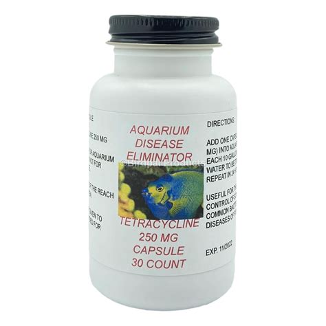 Tetracycline Capsules for Birds - 250mg