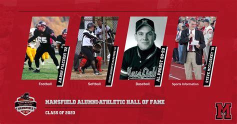 Mansfield Announces 2023 Alumni-Athletic Hall of Fame; Induction Ceremony to be Held on Oct. 20 ...