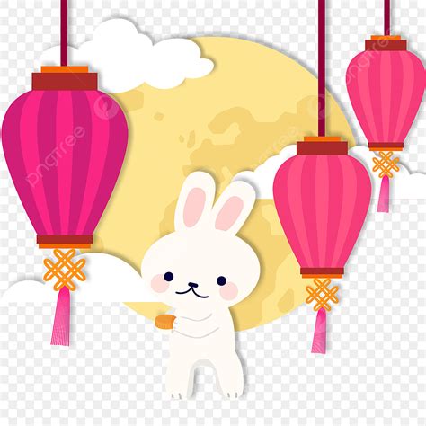 Paper Lantern Clipart Vector, Tet Trung Thu Paper Cut Lantern, Tet Trung Thu, Paper Cutting ...