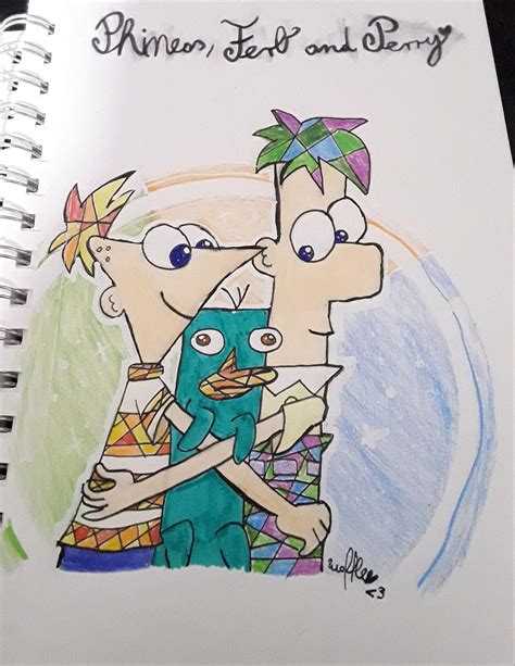 Phineas and Ferb fan art with a little twist | Disney Amino