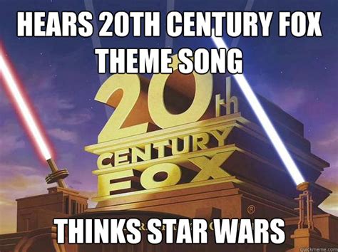 Hears 20th Century Fox Theme Song thinks Star Wars - 20 Century Fox ...