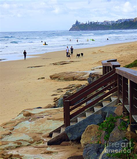 Dicky Beach, Caloundra. Photograph by Trudee Hunter | Fine Art America