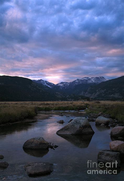 Sunset in the Rockies Photograph by Timothy Johnson - Fine Art America