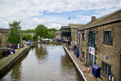 A View of the Skipton Canal Bridge Editorial Stock Photo - Image of ...