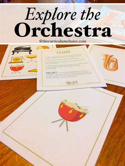 Explore the Orchestra - The Curriculum Choice