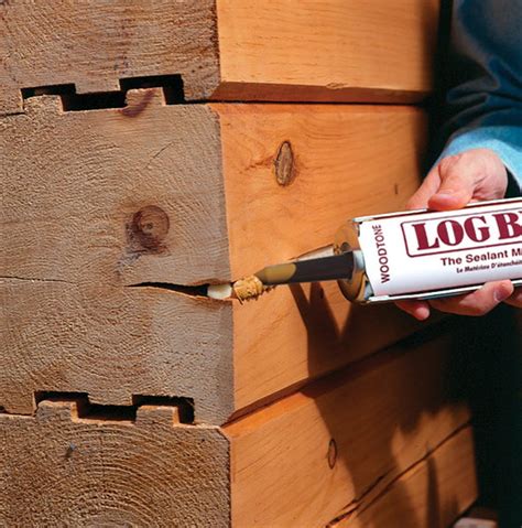 Log Builder® - Smooth Wood & Log Caulk - 10.5 oz. Tubes - Case of 12 – Log Home Mart