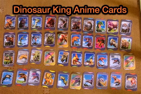 My Dinosaur King Season 1 Fan Made Anime Cards by ThunderStrike16 on DeviantArt