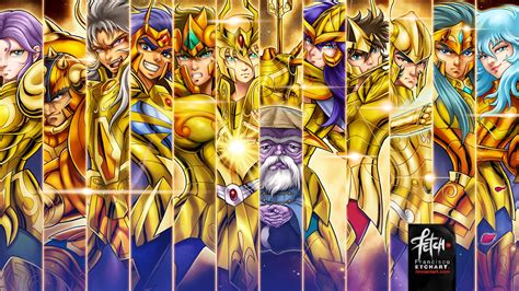 Gold Saints | Characters | Fanarts by FETCH Francisco Etchart | Saint ...