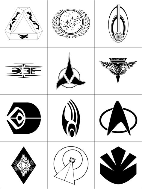 Star Trek Symbols | Vectorss