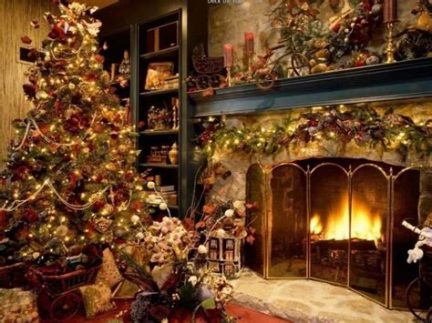 50 Awesome Fireplace Christmas Decoration Ideas - Interior Vogue