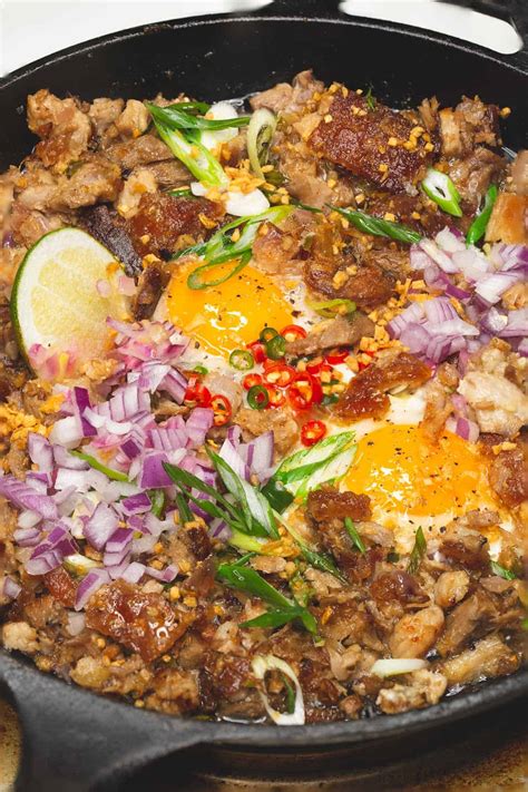 Pork Belly Sisig Recipe - Recipes by Nora