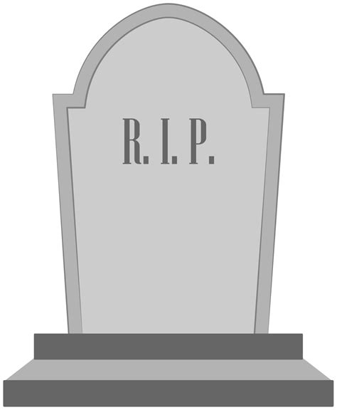 Gravestone Rendered Transparent