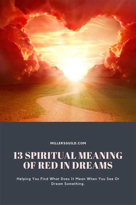 13 Spiritual Meaning of Red in Dreams