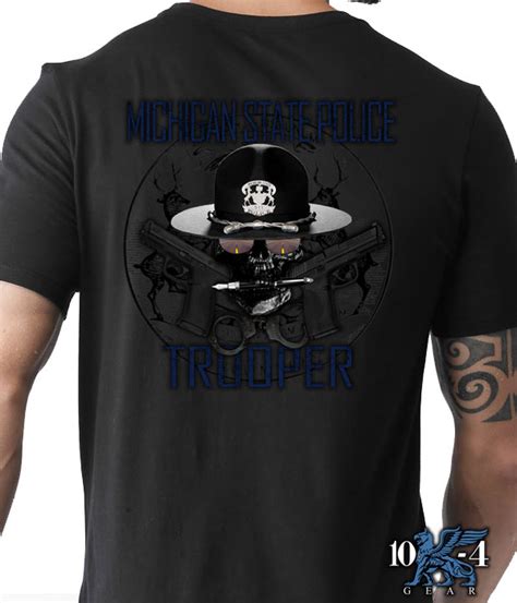 Michigan State Trooper Custom Police Shirt from 10-4 Gear!