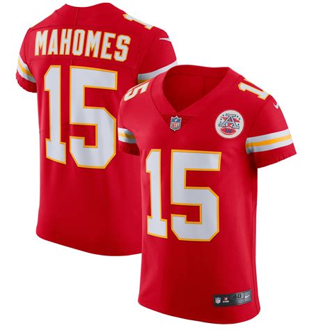 Men's Kansas City Chiefs Patrick Mahomes Nike Red Vapor Elite Jersey