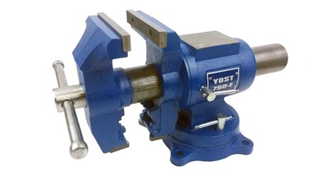 Yost Vises 750-E Medium Duty Rotating Vise, Blue: Amazon.ca: Industrial ...