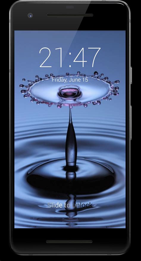 Water Drop Lock Screen HD APK for Android Download