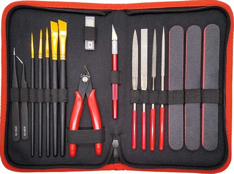 Hobby Tools 17 Pcs | Gundam Model Tool Kit - Adults Hobby Building ...