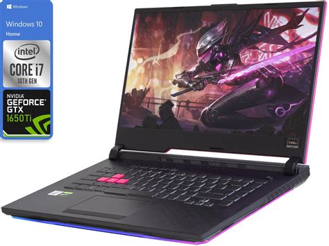 ASUS ROG Strix G15 Gaming Notebook, 15.6" 144Hz FHD Display, Intel Core i7-10750H Upto 5.0GHz ...