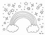 9 Radical Rainbow Coloring Pages  Skip To My Lou sketch template